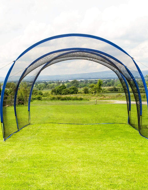 Load image into Gallery viewer, Pop-Up Baseball Batting Cage | Backyard Batting &amp; Pitching Practice [20Ft, 40Ft, 60Ft or 80Ft Net Length] | Baseball Net for Hitting and Pitching
