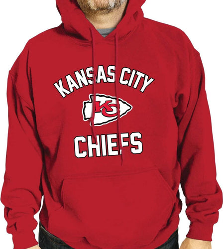 NFL Gameday Adult Hooded Sweatshirt, Pro Football Fleece Hoodie Pullover Sweatshirt