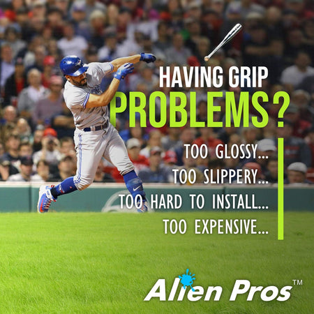 Bat Grip Tape for Baseball (2 Grips/4 Grips) – 1.1 Mm Precut and Pro Feel Bat Tape – Replacement for Old Baseball Bat Grip – Wrap Your Bat for an Epic Home Run (2 Grips/4 Grips)