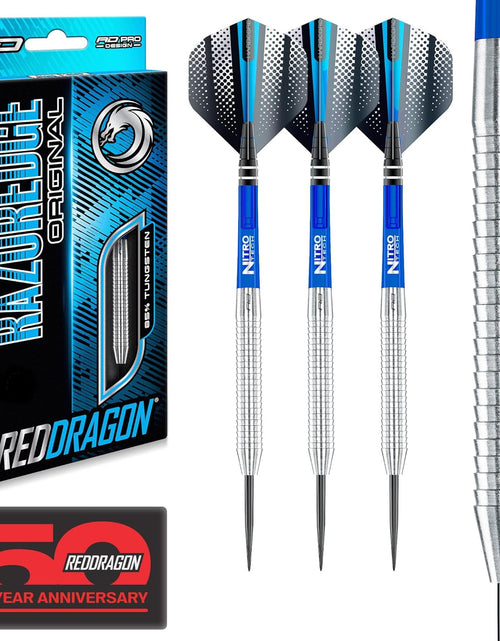 Load image into Gallery viewer, Razor Edge Original Tungsten Darts 20G to 33G with Flights and Stems
