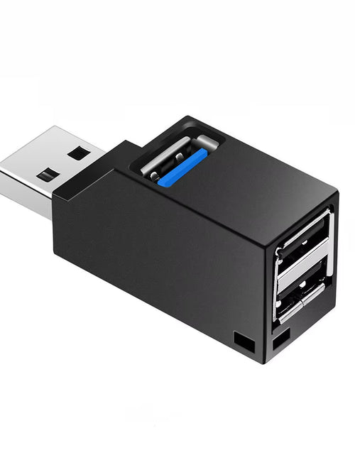 Load image into Gallery viewer, USB 3.0 HUB Adapter Extender Mini Splitter Box 1 to 3 Ports High Speed USB 2.0 for PC Laptop U Disk Card Reader
