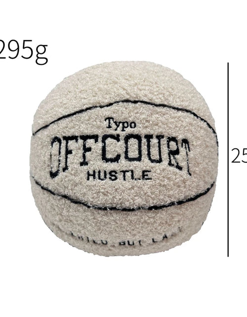 Load image into Gallery viewer, 25CM Offcourt Basketball Pillow Anime Plush Toy Simulation Basketball Soft Plush Children'S Birthday Christmas Gift
