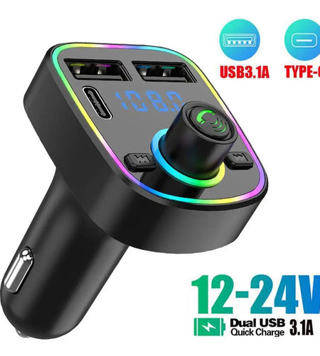 Car Bluetooth Handsfree Car MP3 Car FM Card Car MP3 Audio Radio Handsfree MP3 Modulator Player