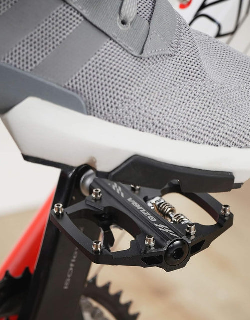 Load image into Gallery viewer, Dual Function Platform Multi-Use Compatible with Shimano SPD Mountain Bike Bicycle Sealed Clipless Pedals - Dual Platform Multi-Purpose - Great for Touring, Road, Trekking Bikes
