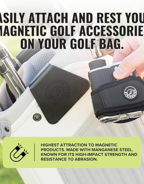 Load image into Gallery viewer, - Golf Hub for Magnetic Accessories - Golf Bag Attachment for Magnetic Products - Easily Access Magnetic Golf Accessories from Your Golf Bag…
